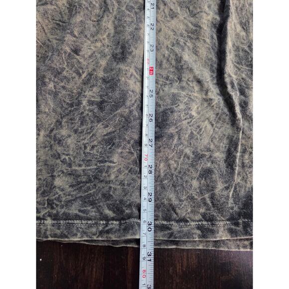 Black Red DOPE Brand Tie Dye Peace Sign Tee Shirt Large Retro Vintage - Picture 7 of 7